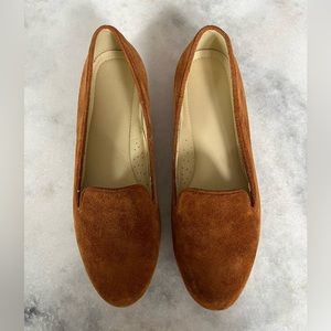 Nisolo suede loafers